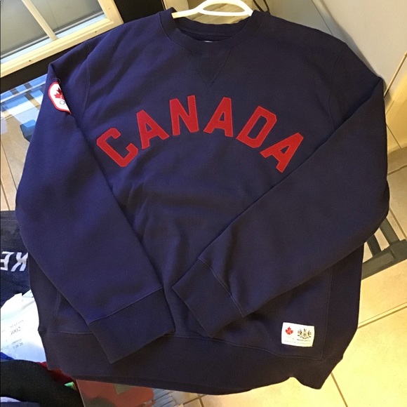 HBC Other - HBC Blue/Red Olympic Canada Sweatshirt